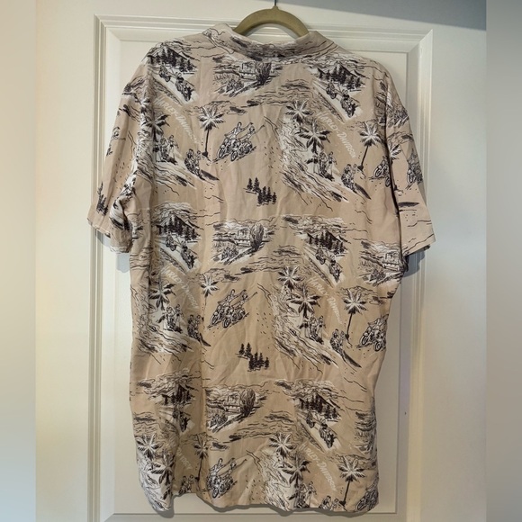 NEW Mens Harley Davidson Celebration Hawaiian Shirt Vintage Style Size Large NWT - Picture 5 of 8